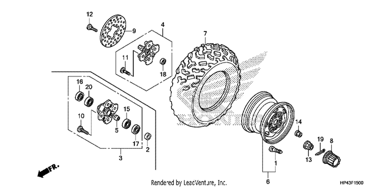 FRONT WHEEL