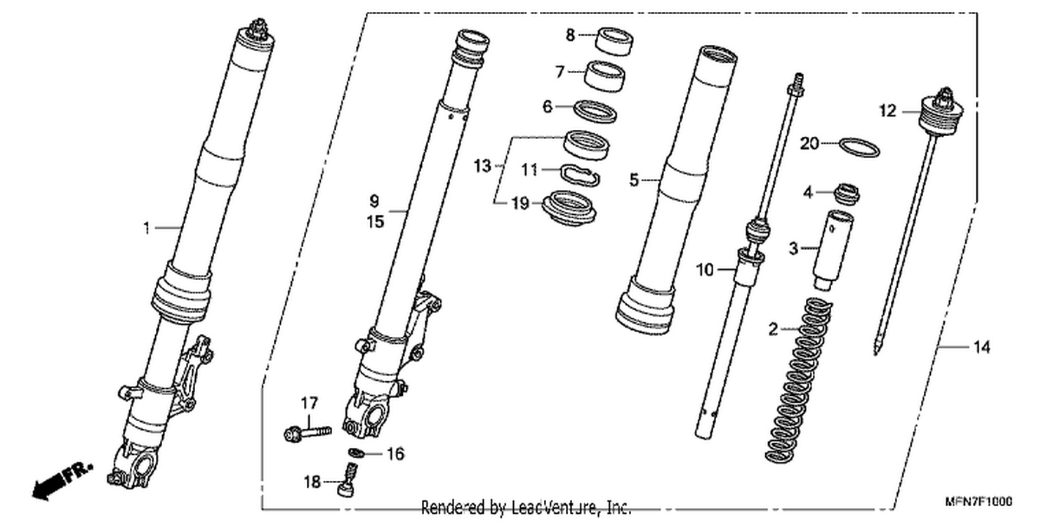  FRONT FORK