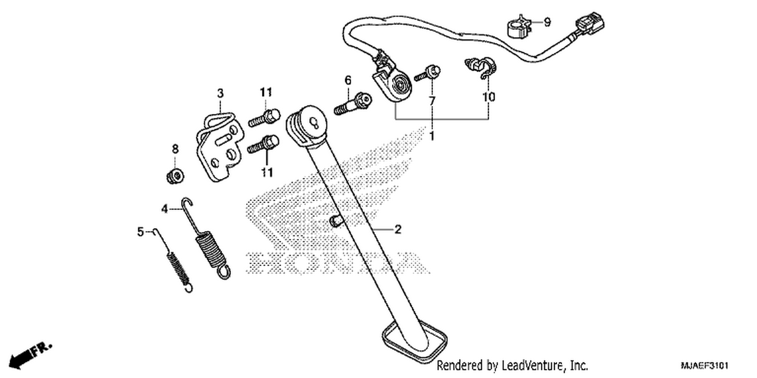  1 SI DE STAND (VT750S)