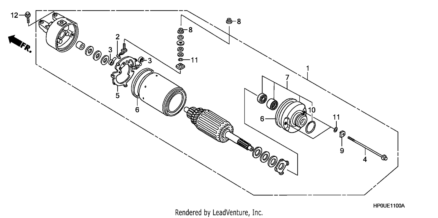 STARTING MOTOR