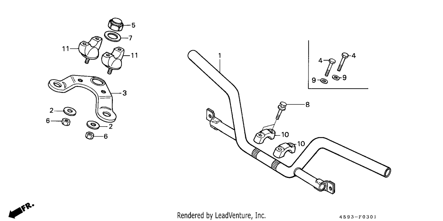 HANDLE PIPE/TOP BRIDGE (2)