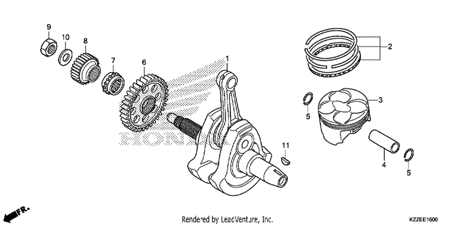  CRANKSHAFT/ PI STON