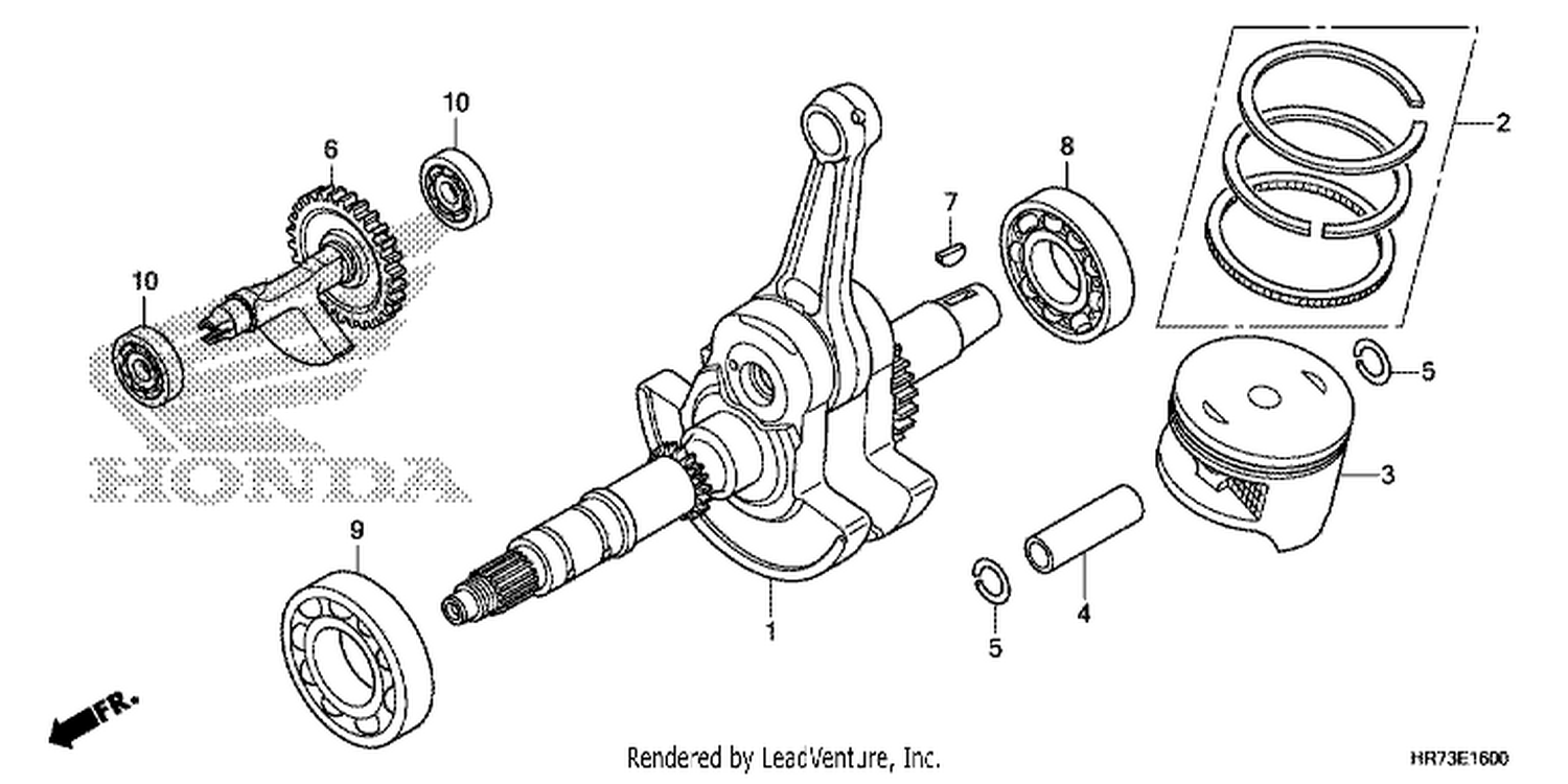  CRANKSHAFT/PISTON