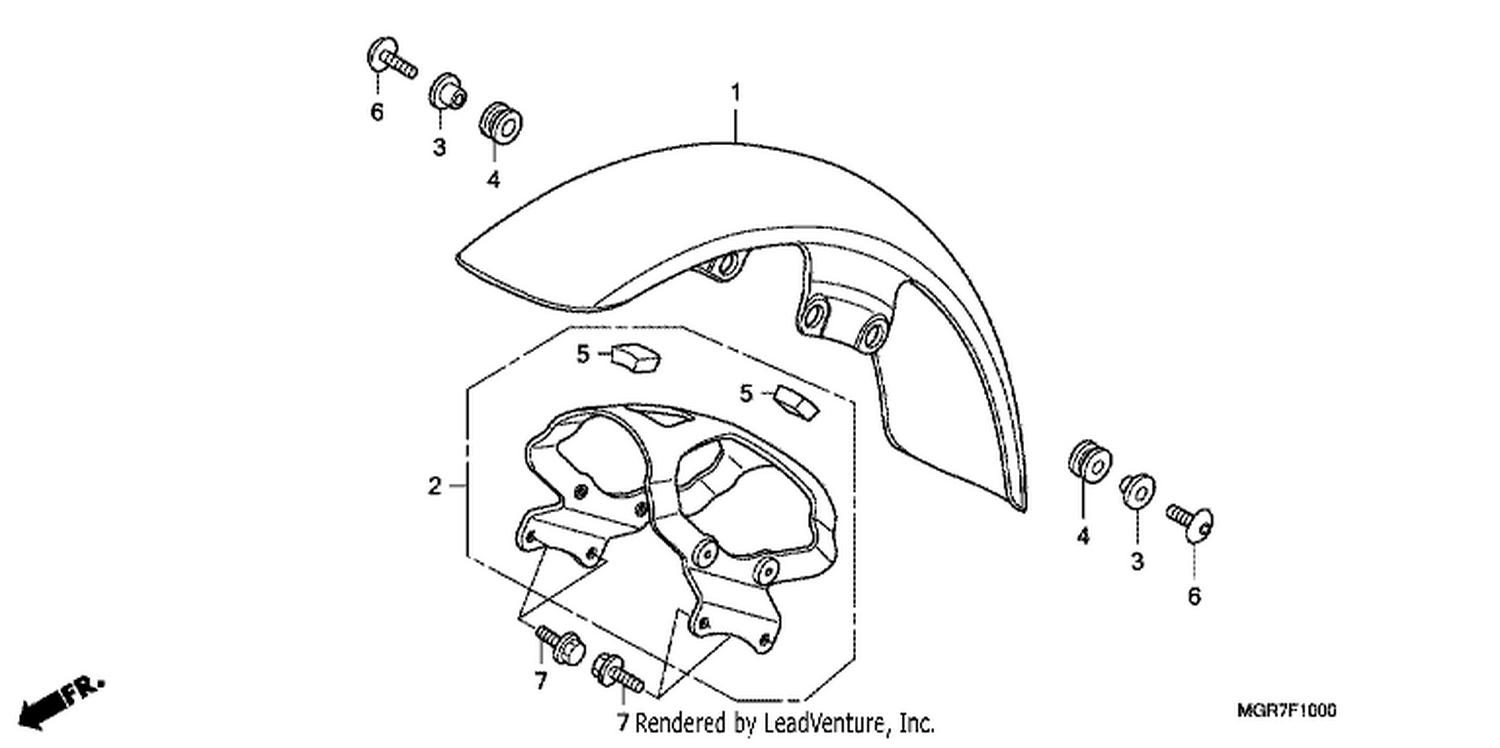  FRONT FENDER