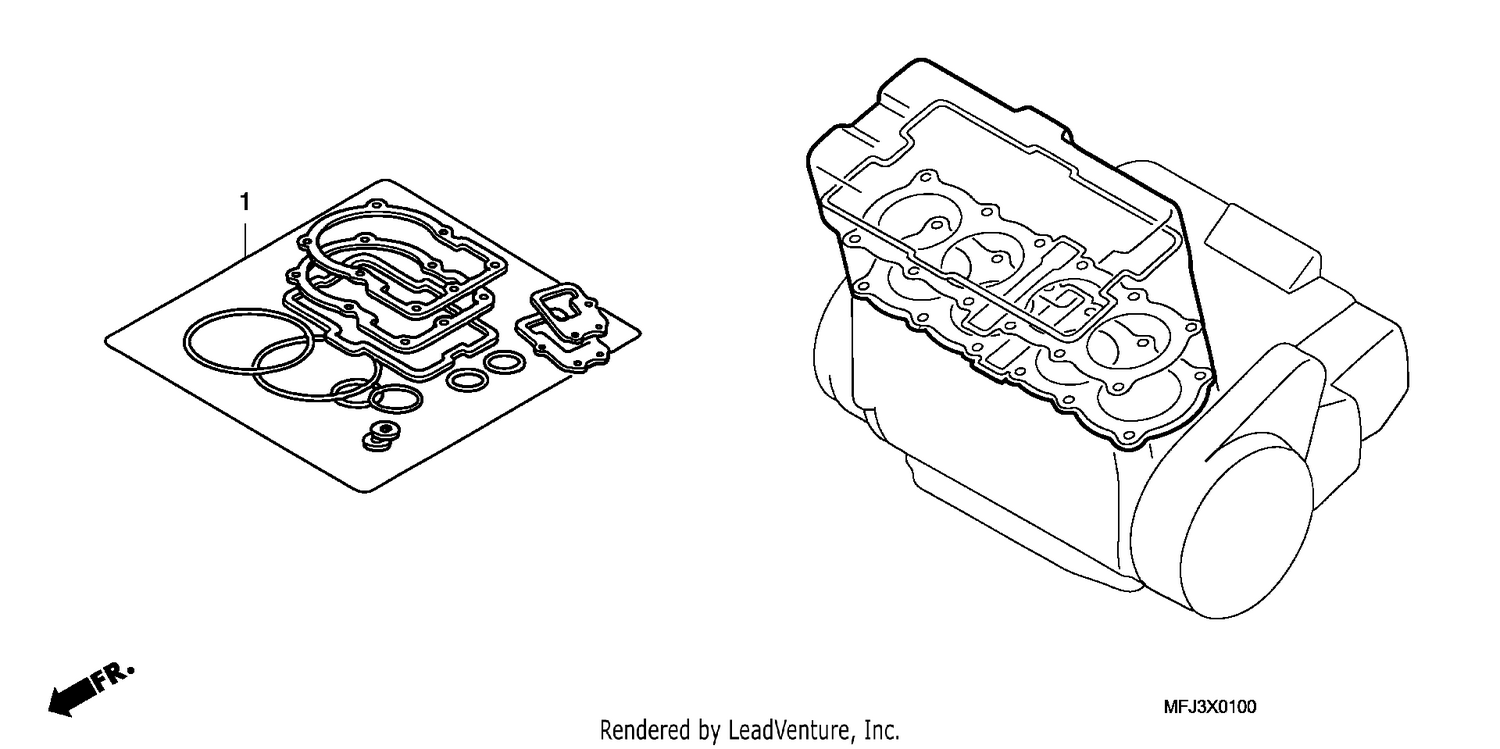 GASKET KIT A