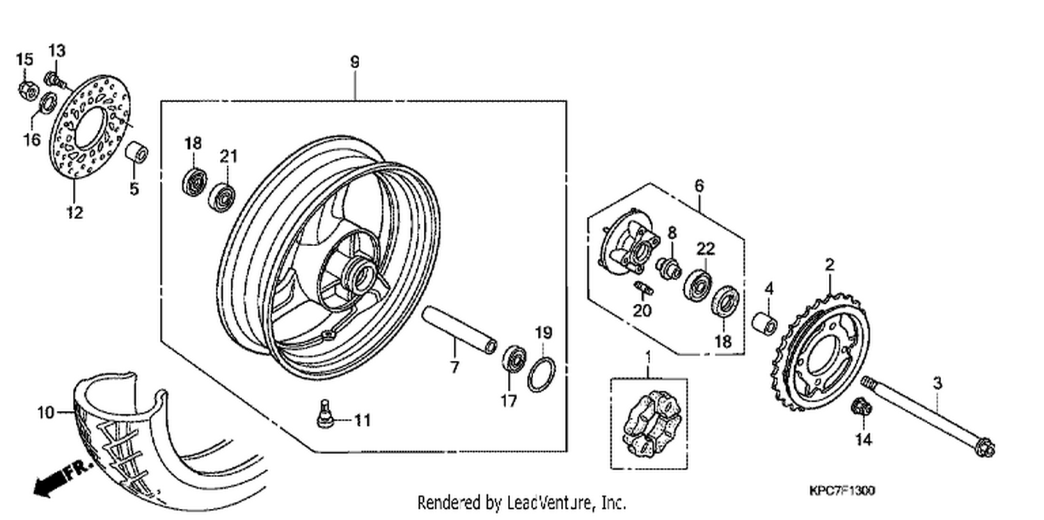  REAR WHEEL