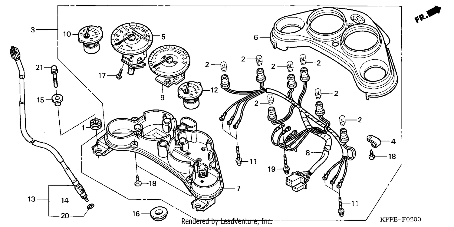 METER (CBR125R/RS/RW5/RW6/RW8)