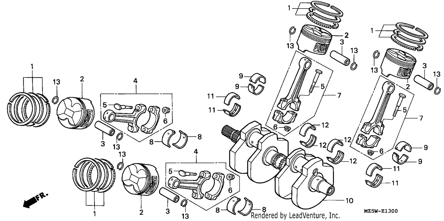 CRANKSHAFT/PISTON