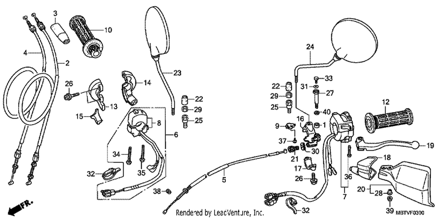  HANDLE LEVER/SWITCH/CABLE