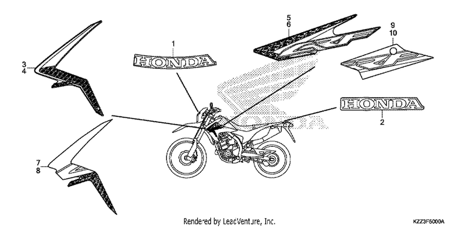  MARK/STRIPE (CRF250L)