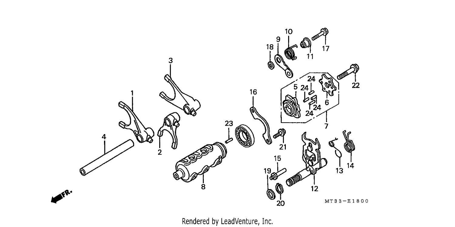 GEARSHIFT DRUM