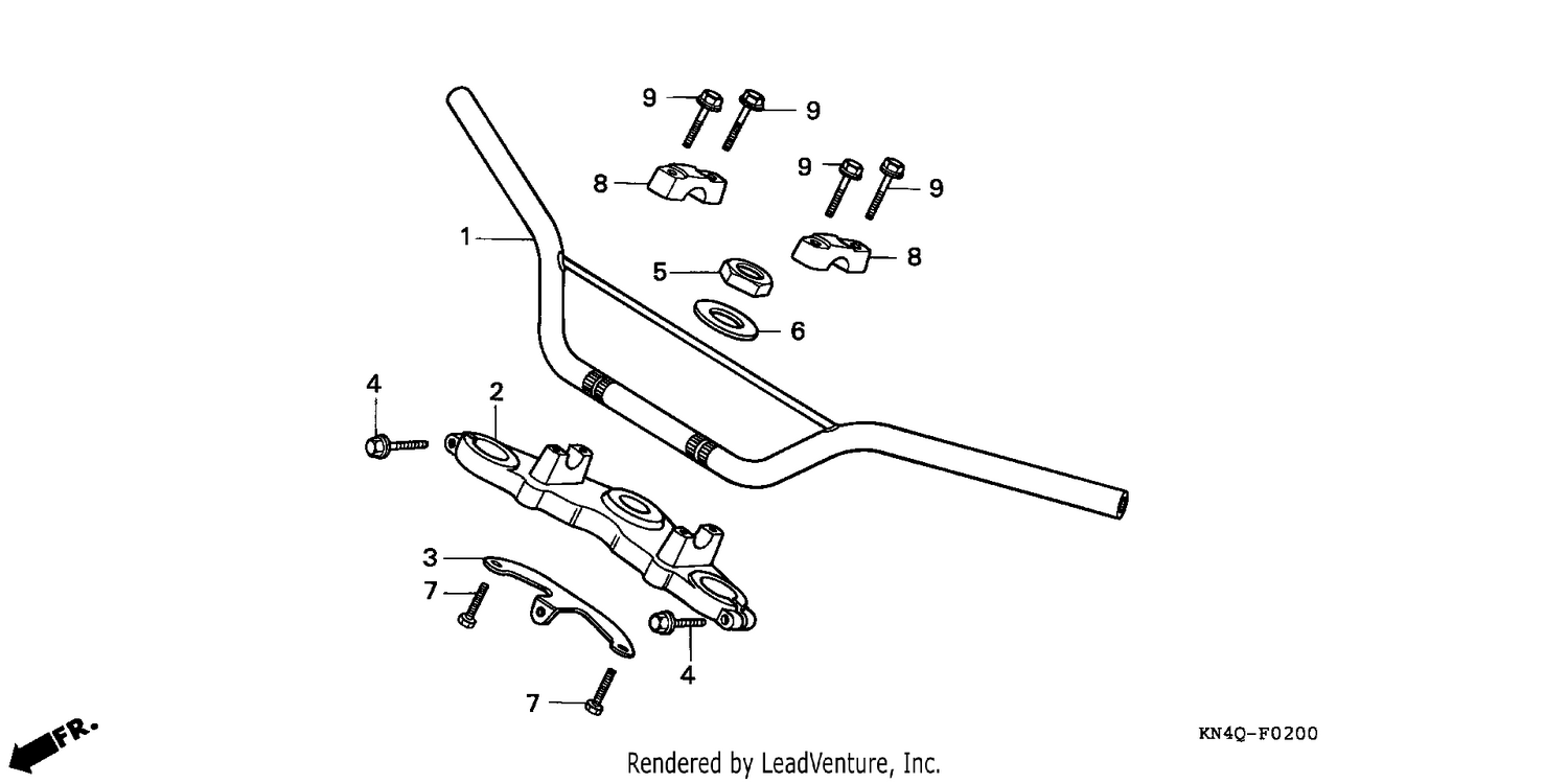 HANDLE PIPE/TOP BRIDGE