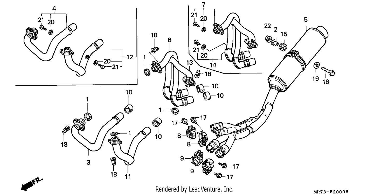 EXHAUST MUFFLER