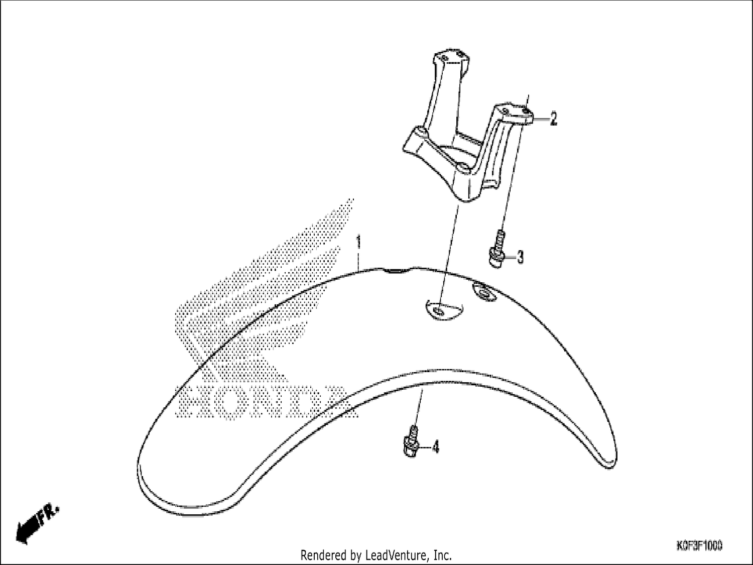  FRONT FENDER