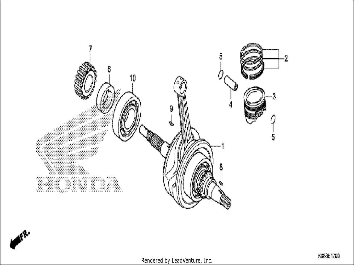  CRANKSHAFT/PISTON