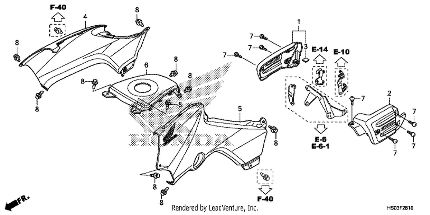  10 BODY COVER/TANK COVER