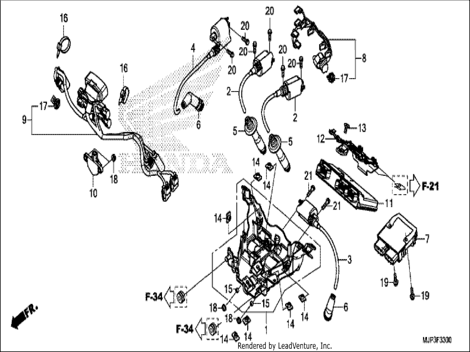  SUB HARNESS/IGNITION COIL