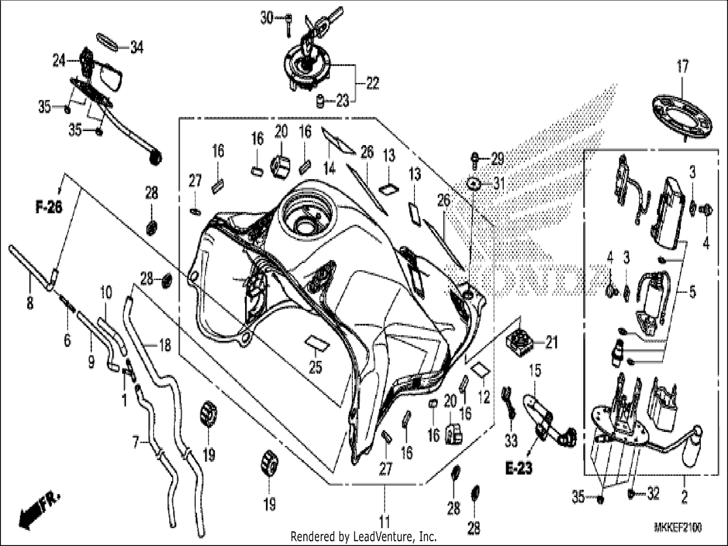  FUEL TANK/FUEL PUMP (CRF1000A/AL/D/DL)
