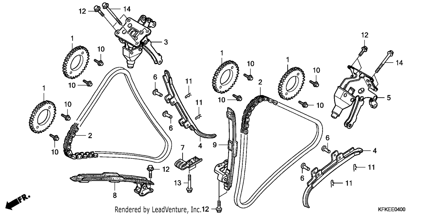 CAM CHAIN/TENSIONER