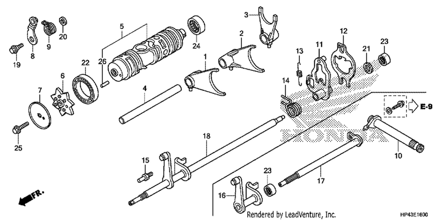  GEARSHIFT FORK
