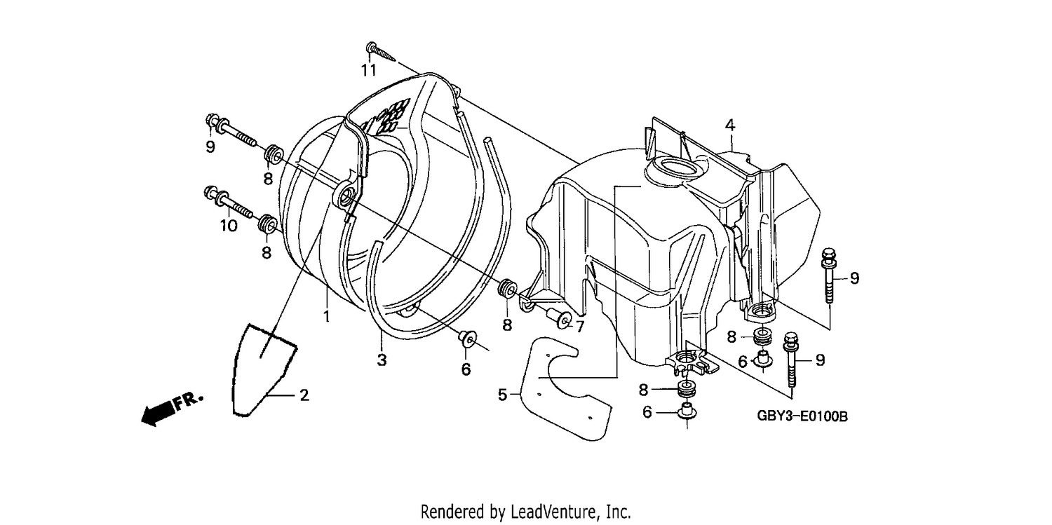 FAN COVER/SHROUD