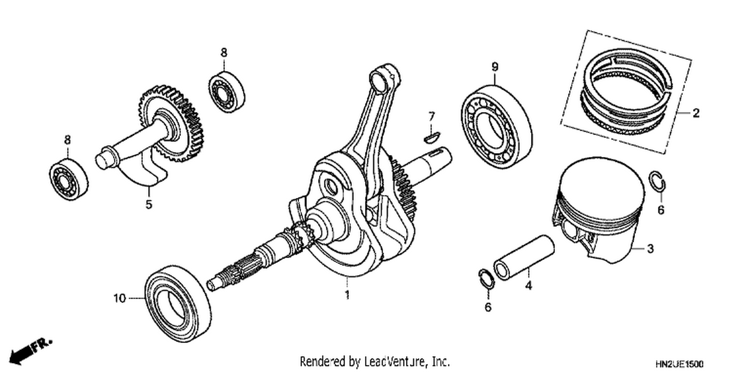  CRANKSHAFT/ PI STON