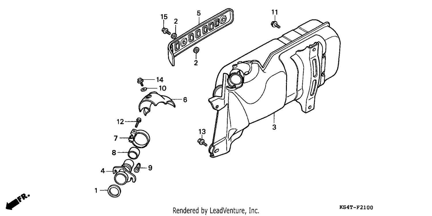 EXHAUST MUFFLER