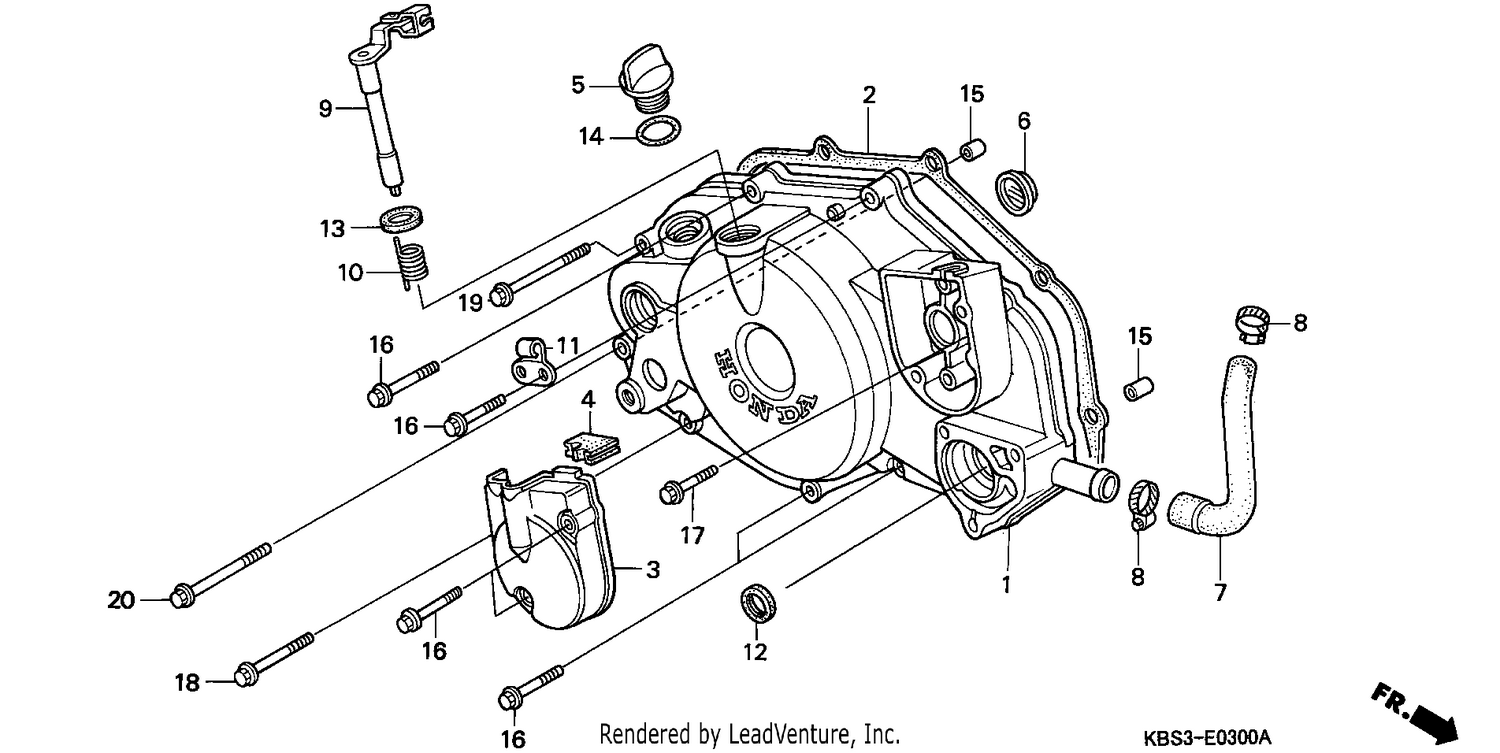 RIGHT CRANKCASE COVER
