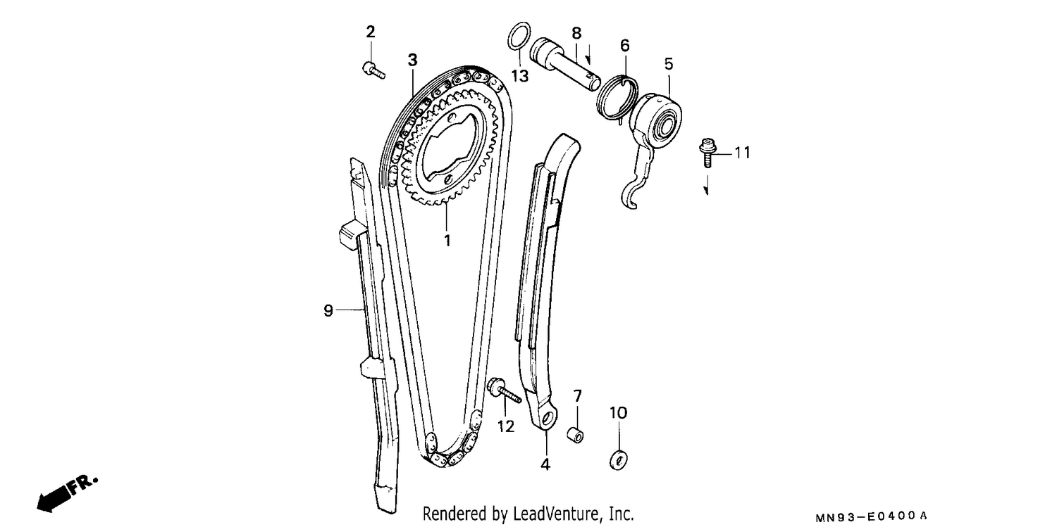 CAM CHAIN/TENSIONER