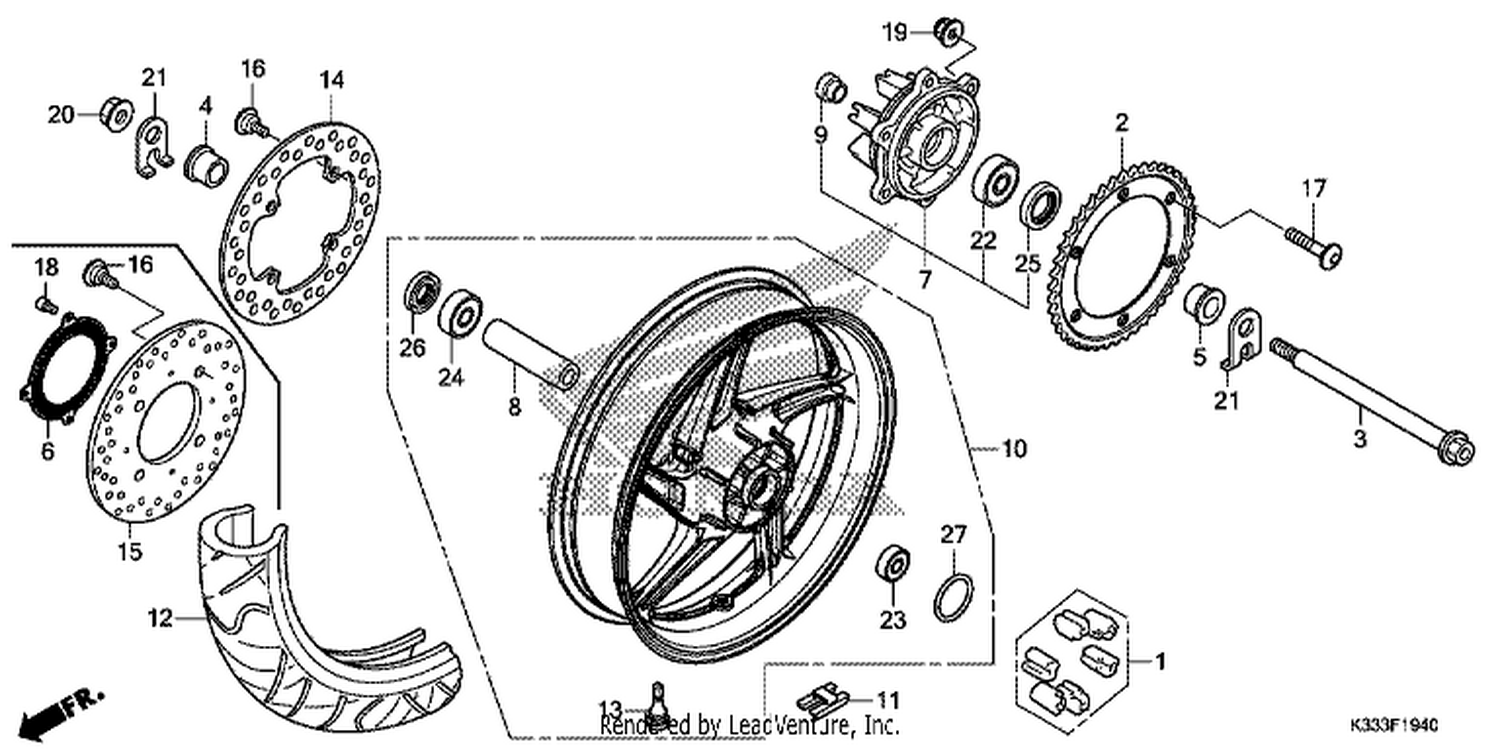  40 REAR WHEEL