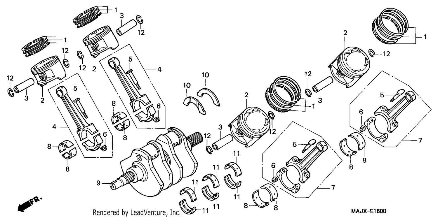CRANKSHAFT/PISTON