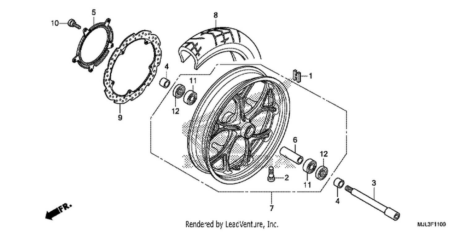  FRONT WHEEL