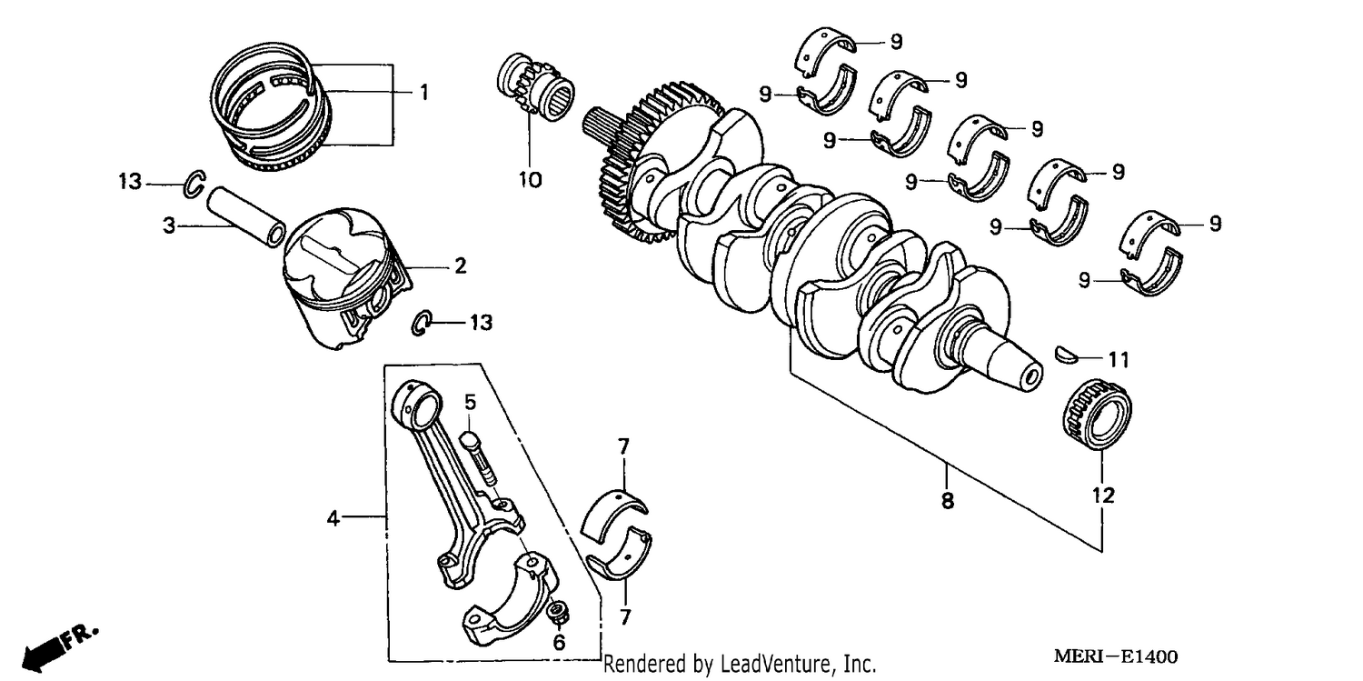 CRANKSHAFT/PISTON