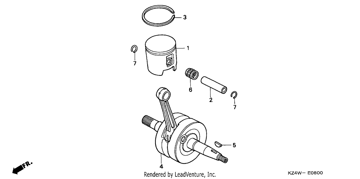 CRANKSHAFT/PISTON