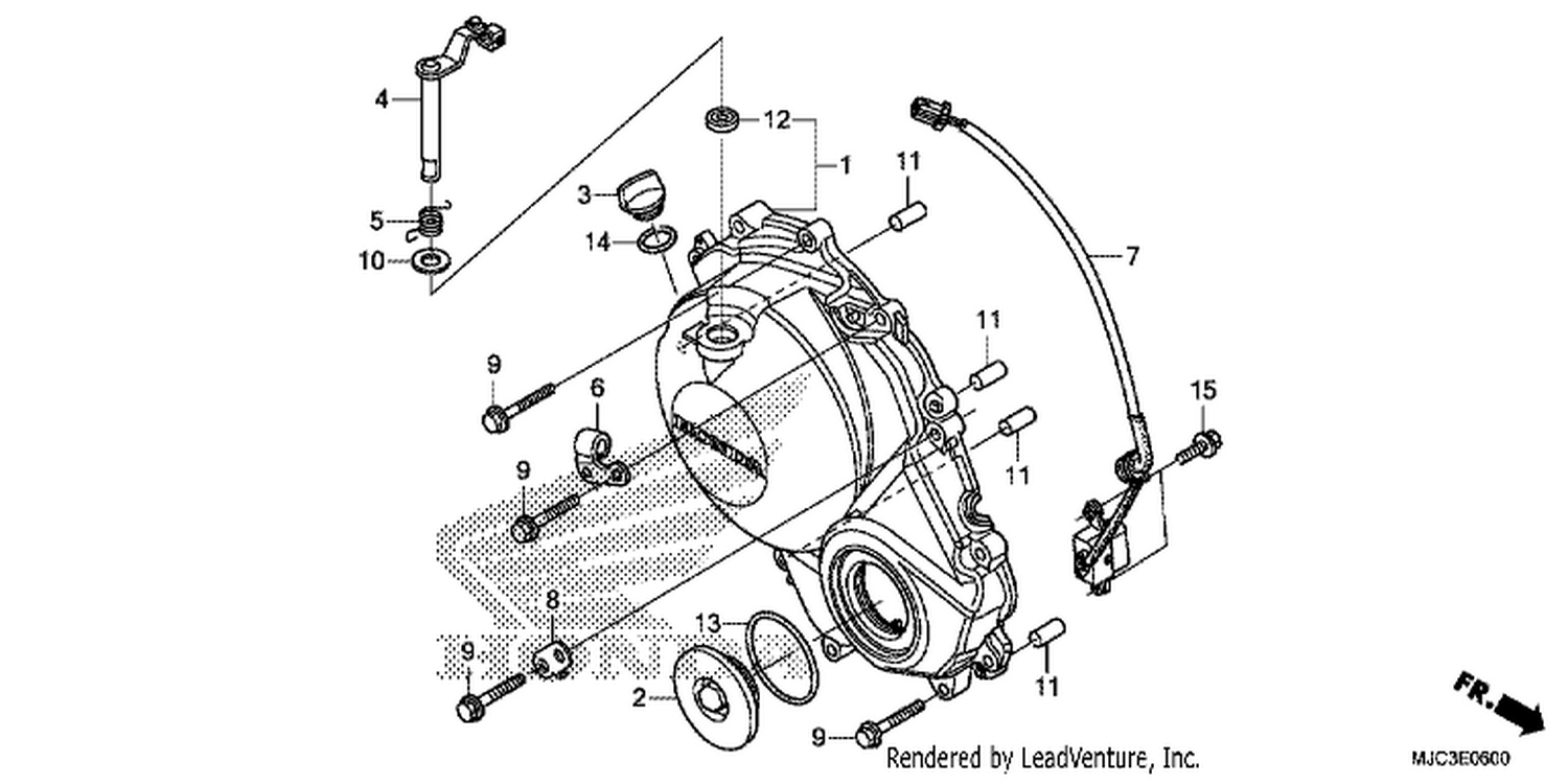  RIGHT CRANKCASE COVER