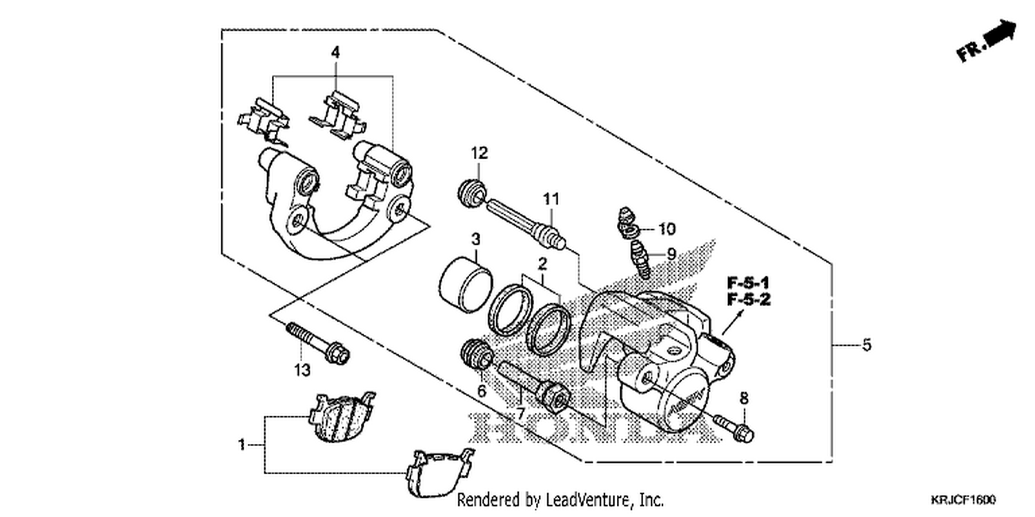  REAR BRAKE CALIPER