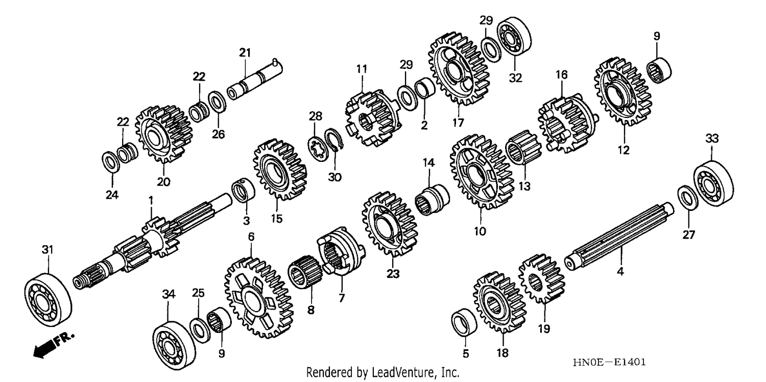 TRANSMISSION (TRX450FM)