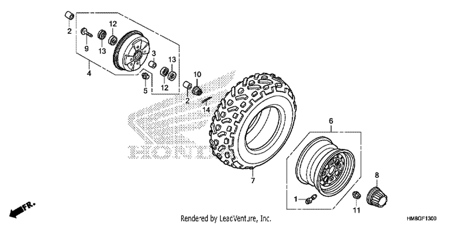  FRONT WHEEL