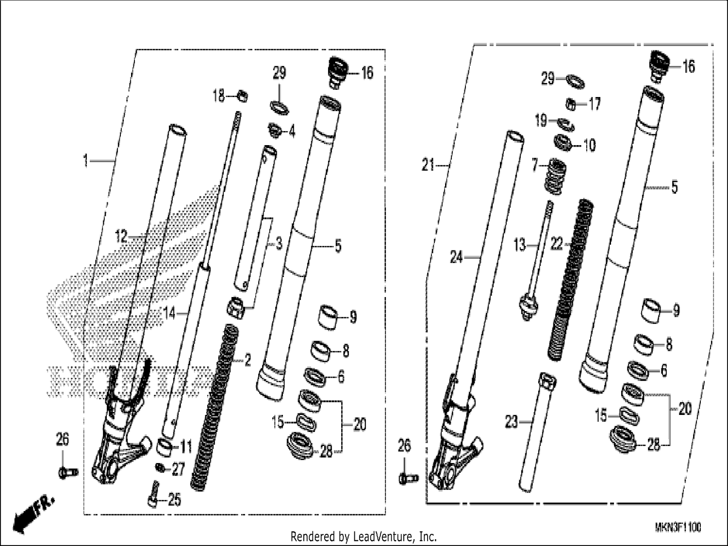  FRONT FORK