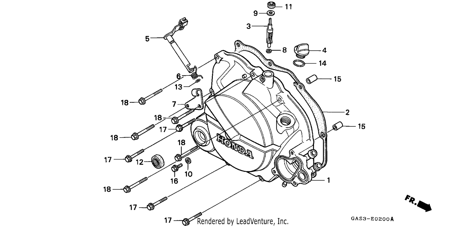 RIGHT CRANKCASE COVER
