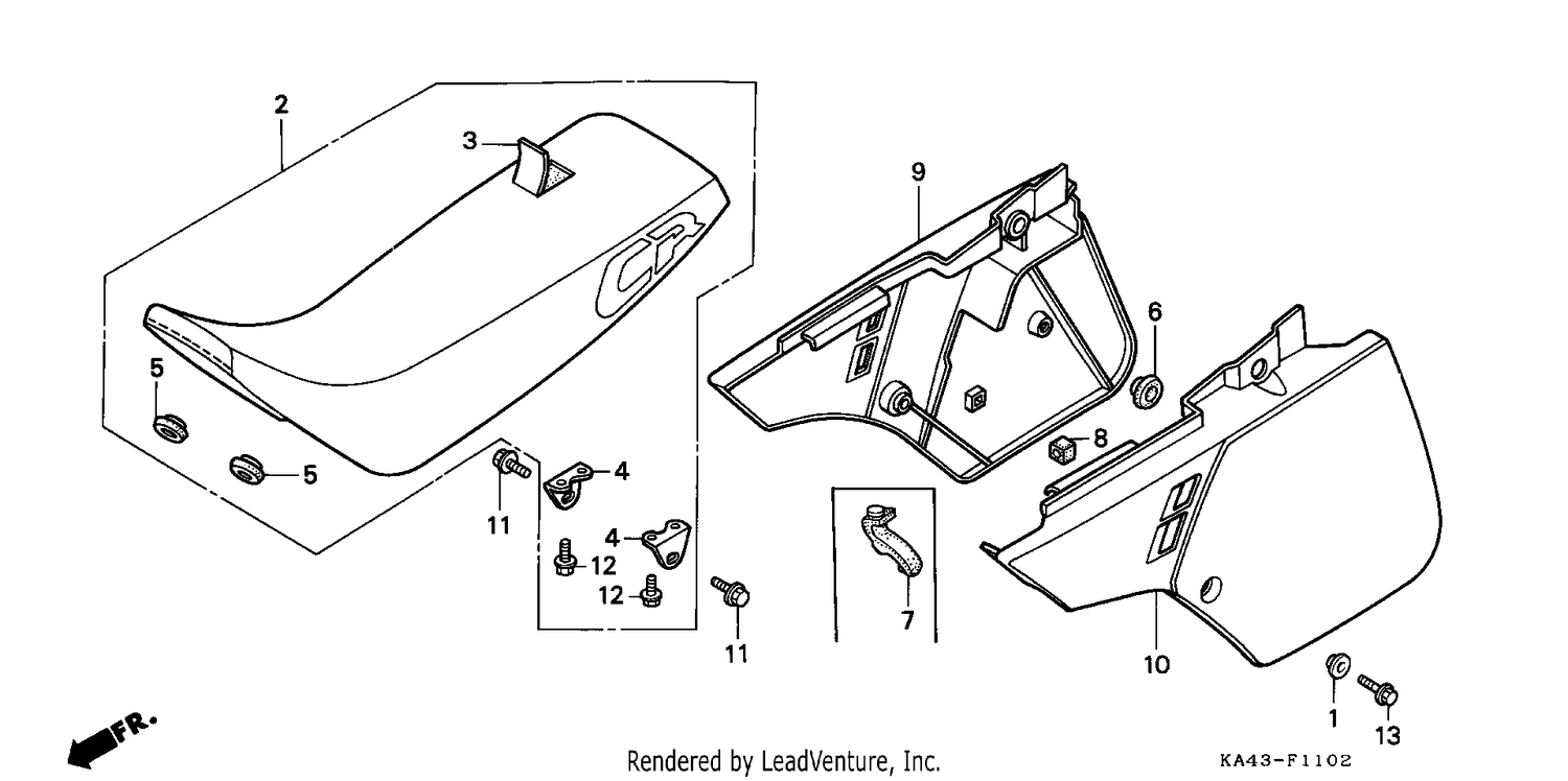 SEAT/SIDE COVER (3)