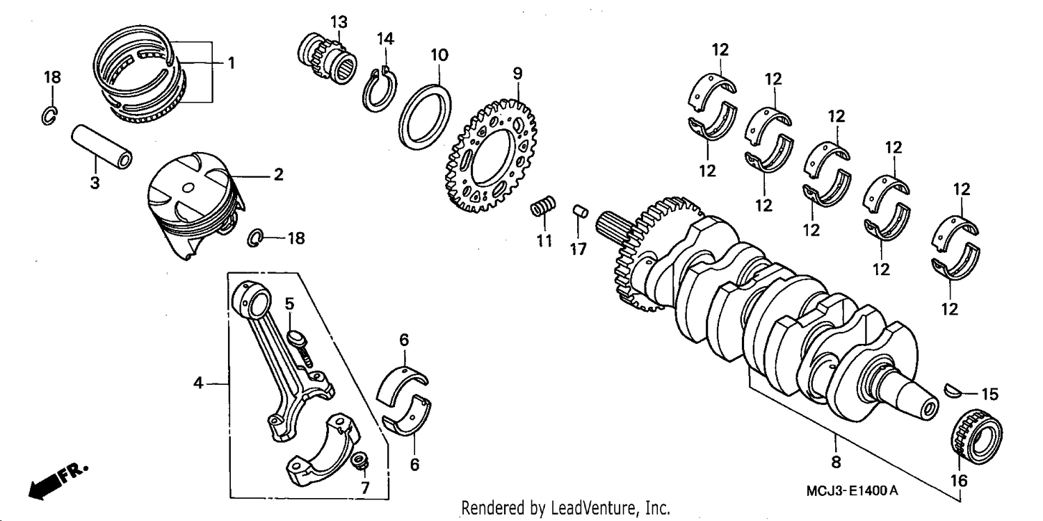 CRANKSHAFT/PISTON