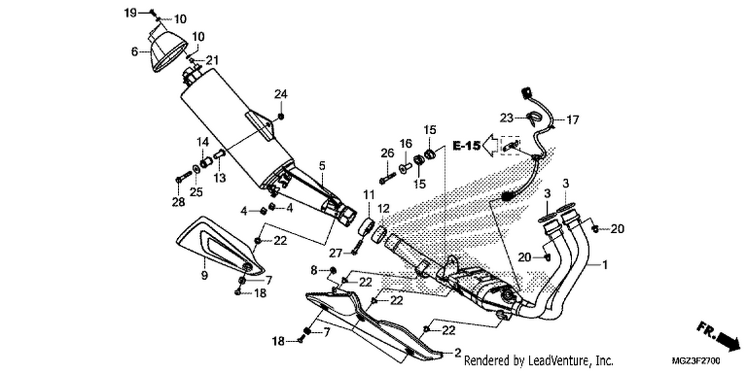 EXHAUST MUFFLER