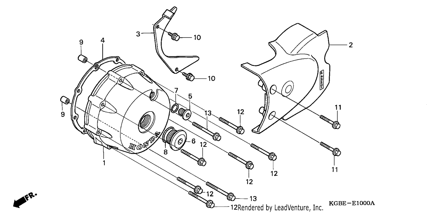LEFT CRANKCASE COVER