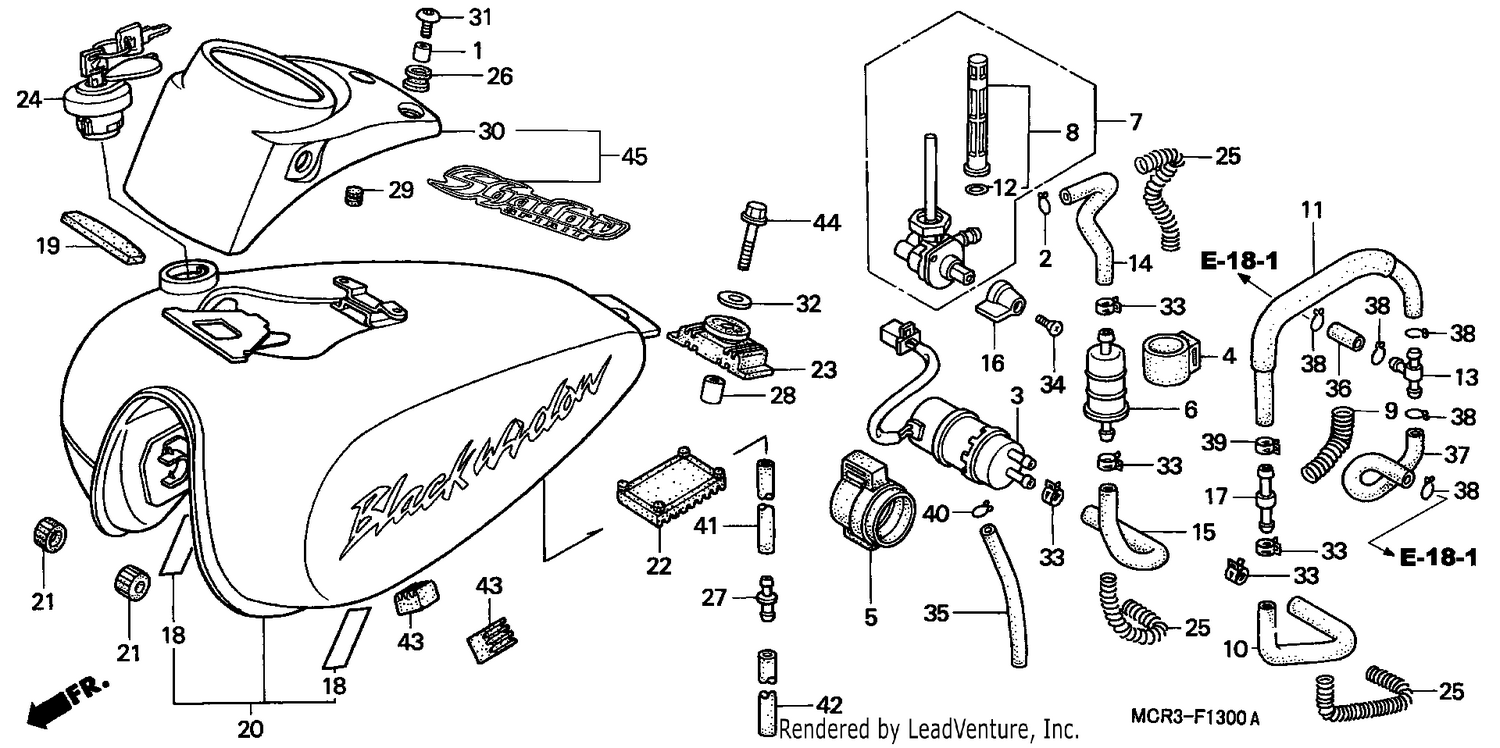 FUEL TANK/FUEL PUMP