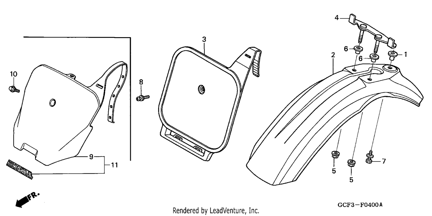 FRONT FENDER