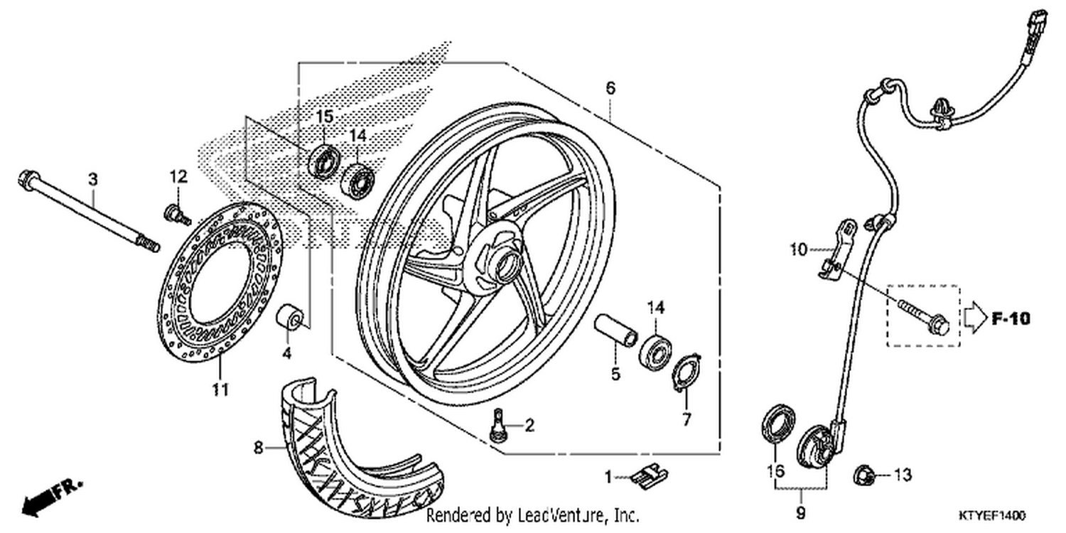  FRONT WHEEL