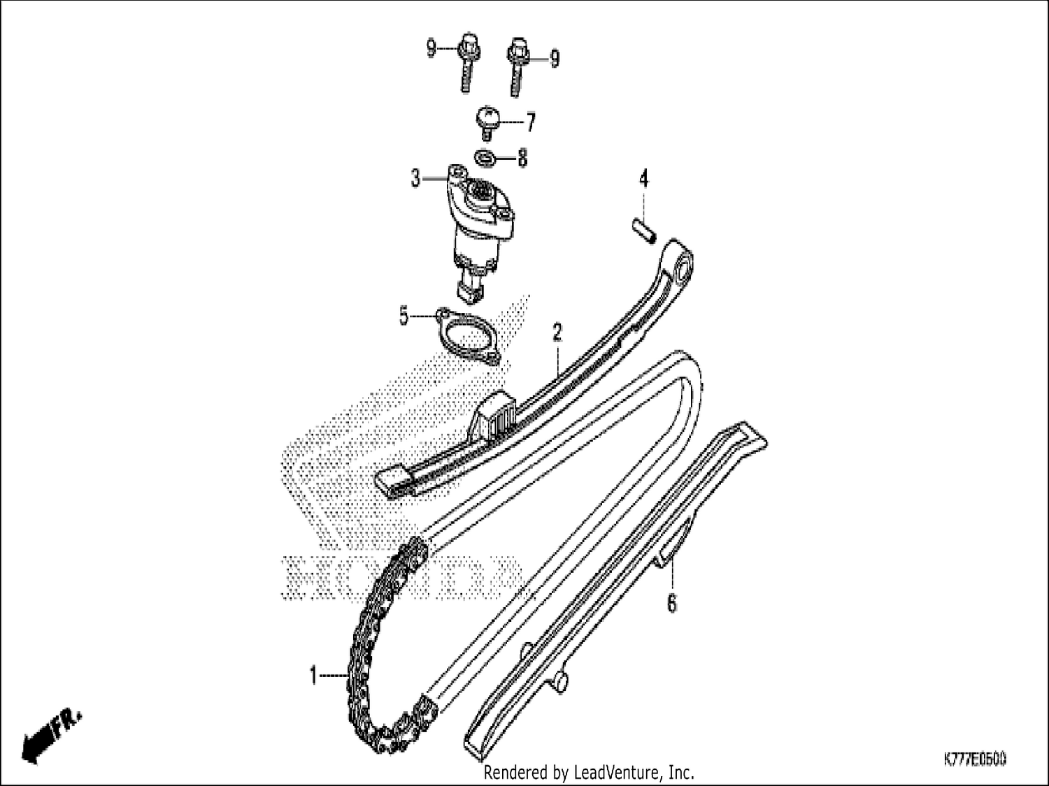  CAM CHAIN/TENSIONER