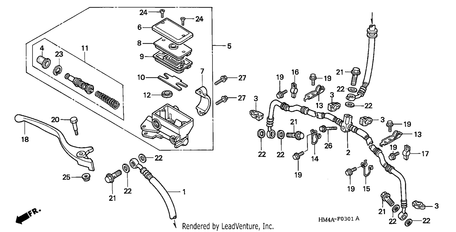 FR. BRAKE MASTER CYLINDER (2)
