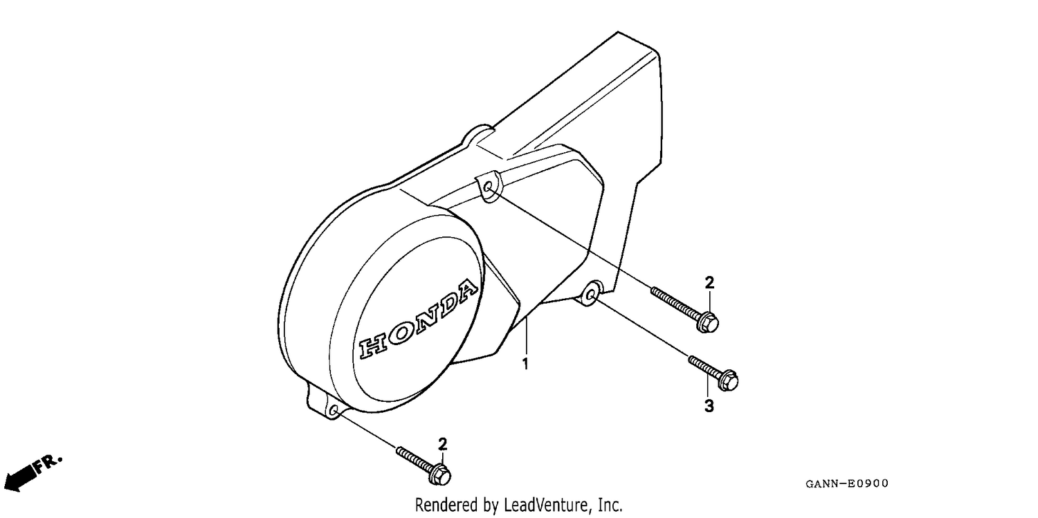 LEFT CRANKCASE COVER